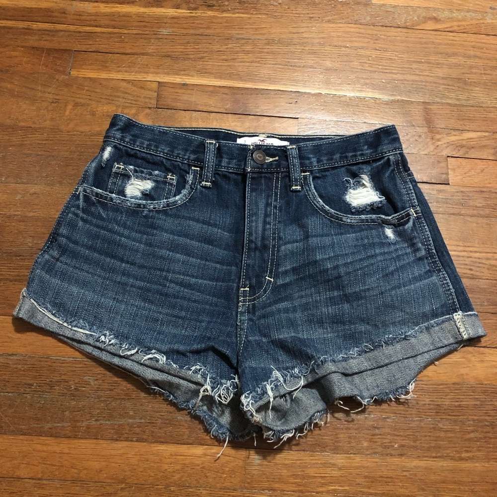 HOLLISTER Distressed Denim Shorts